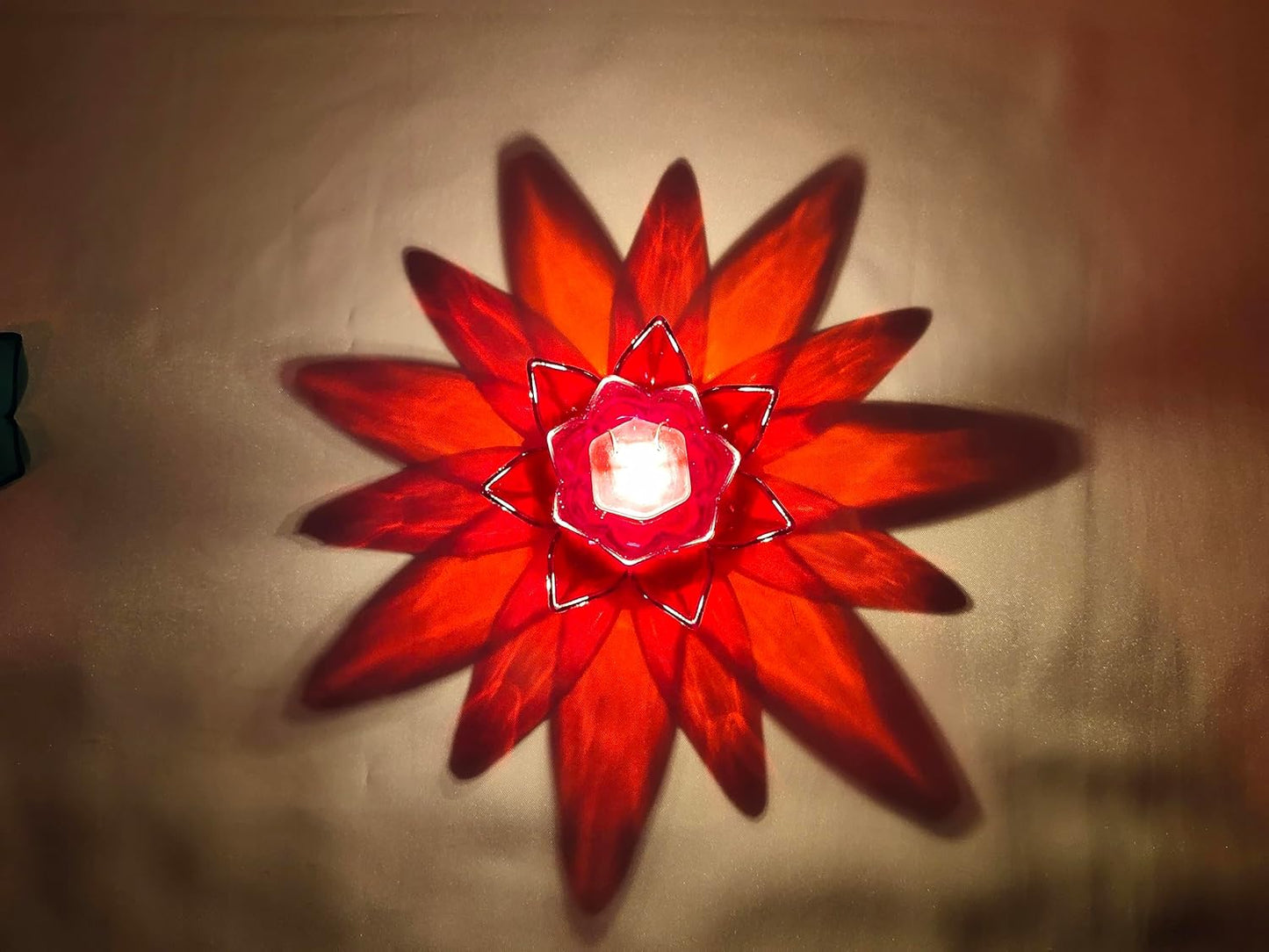 3D Reflection Rangoli Diya (Reusable)