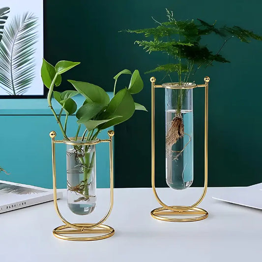 Hydroponic Tube Vase (Set of 2)