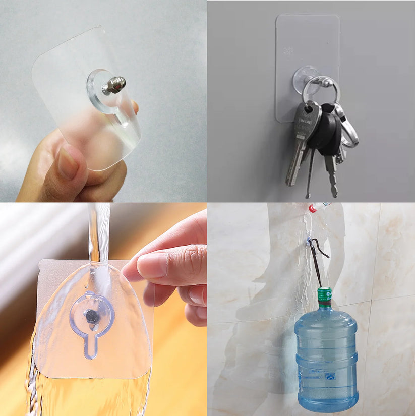 Reusable Adhesive Wall Hooks