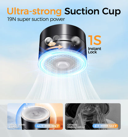 Magnetic Phone Holder with 360° Rotation