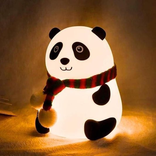 Multicolor Panda Night Lamp (Rehargeable)