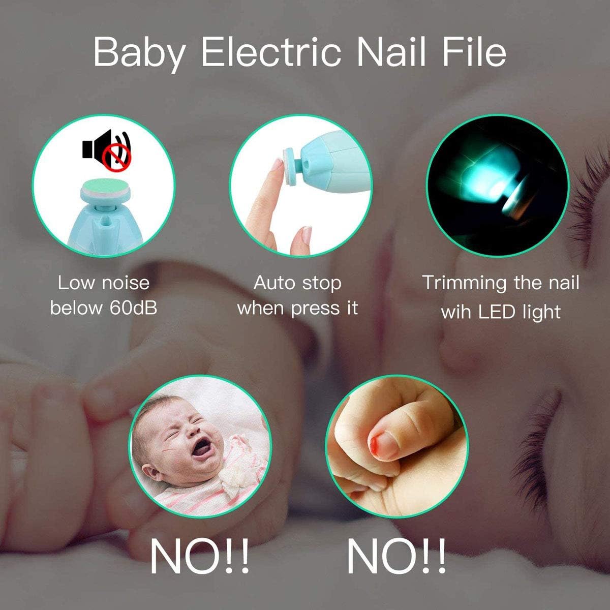 Gentle & Safe Baby Nail Trimmer