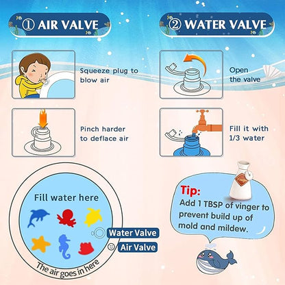 Baby Playful Water Mat (Big Size)