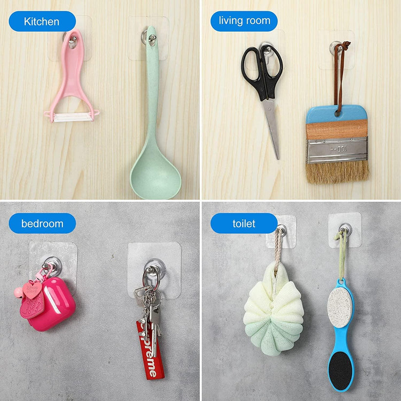 Reusable Adhesive Wall Hooks