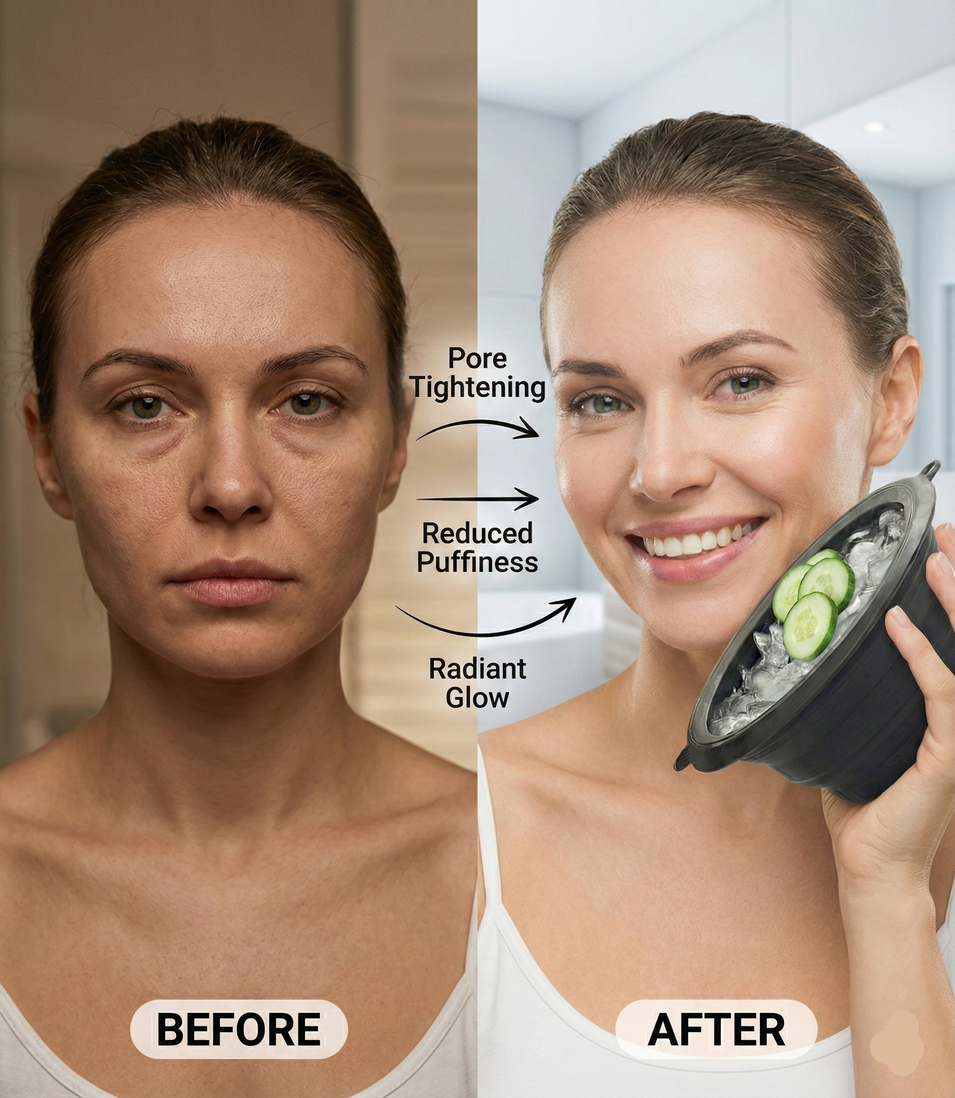 Silicone Face Ice Bowl