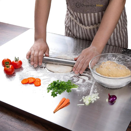 Stainless Steel Chopping Board & Kitchen Countertop - (Original Big Size)