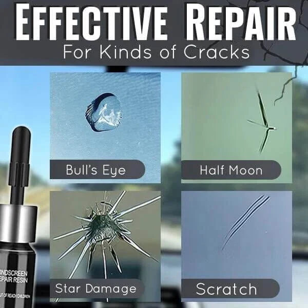 Nano Glass Crack Repair Kit for Cars & Phones | 🔥BUY 1 GET 1 FREE🔥