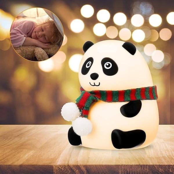 Multicolor Panda Night Lamp (Rehargeable)